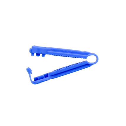 Foto 1 van Catheterklem Blauw