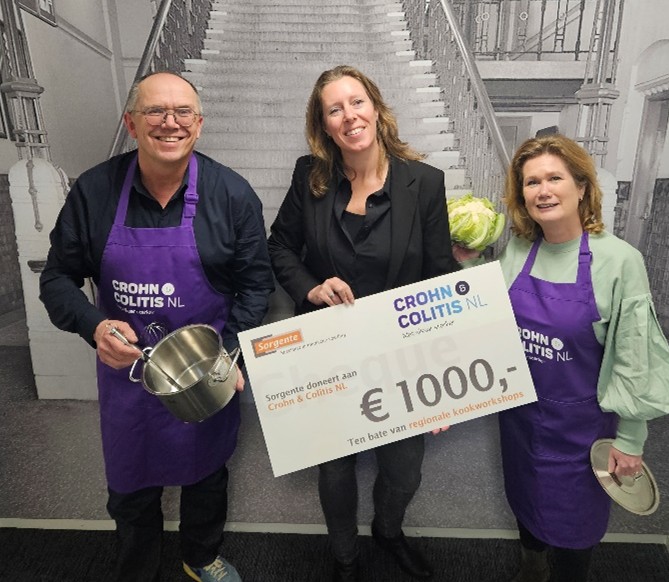 Donatie van 1000 euro